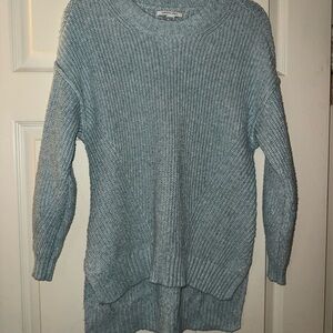 American Eagle Outfitters Light Blue Crew Neck Sweater